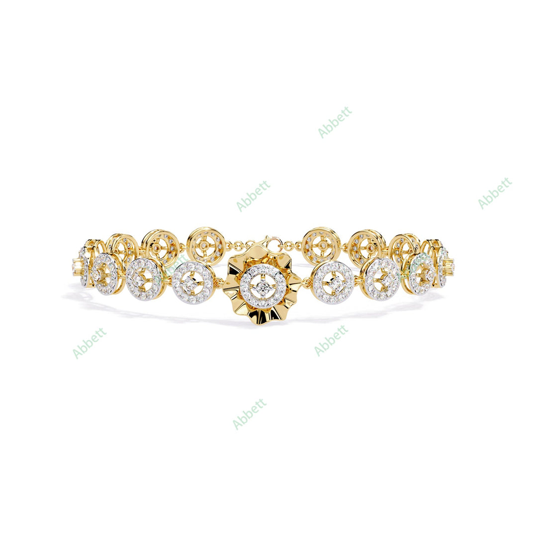 Round Fashion Bracelet BRFA1441