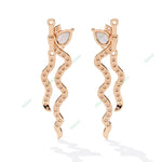 Load image into Gallery viewer, Round Fashion Climbers Earring CLFA1379
