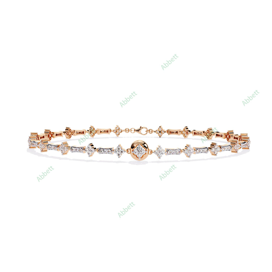 Round Fashion Clover Bracelet CLFA1433