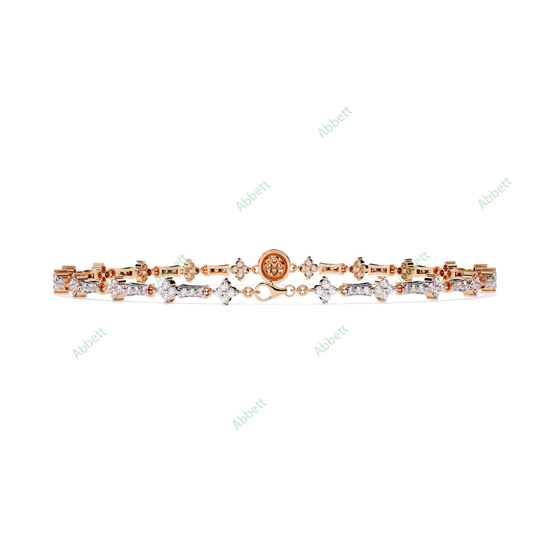 Round Fashion Clover Bracelet CLFA1433