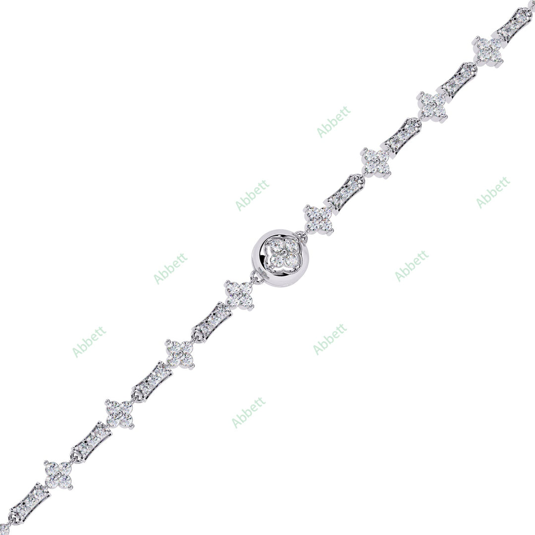 Round Fashion Clover Bracelet CLFA1433