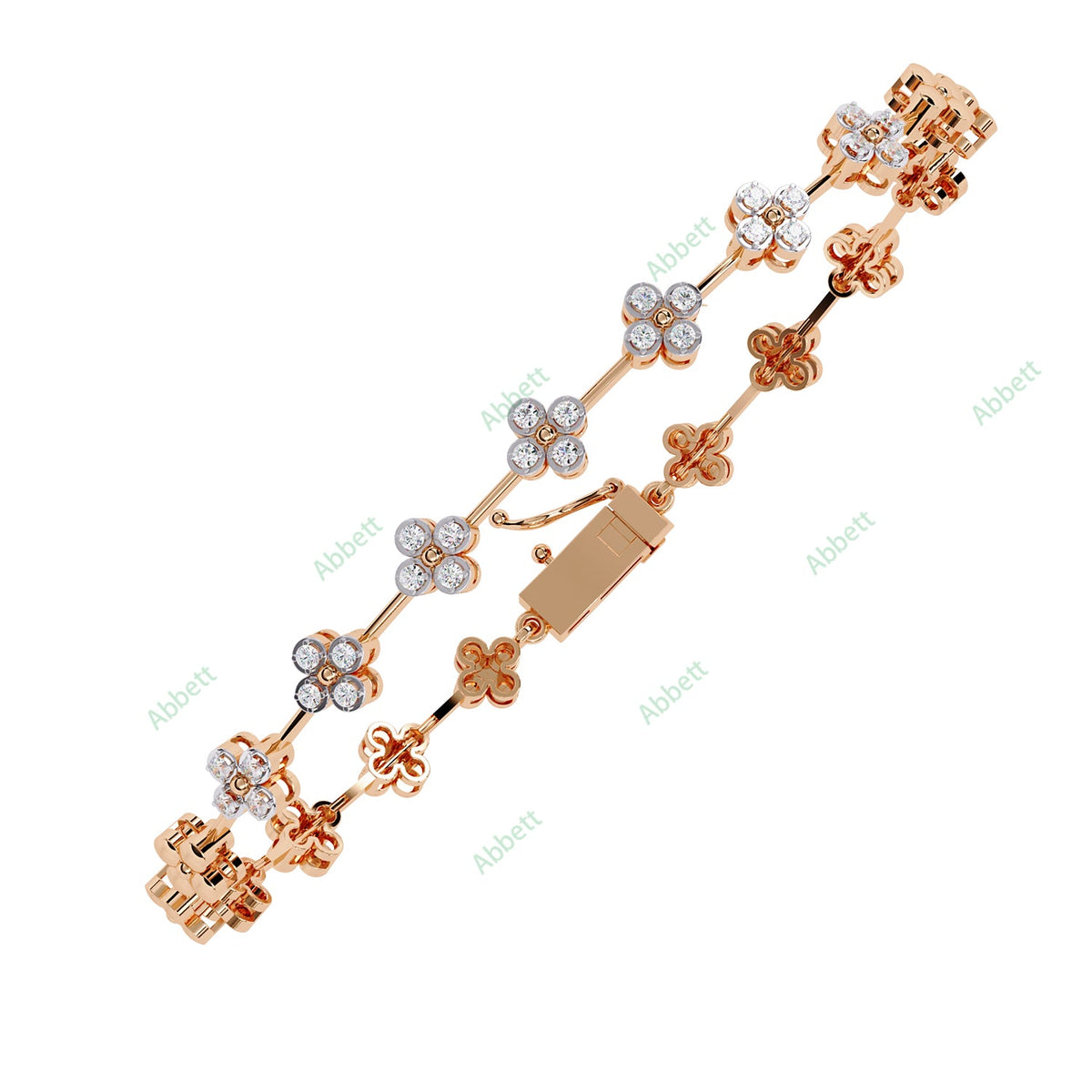 Round Fashion Clover Racelet CLFA1438