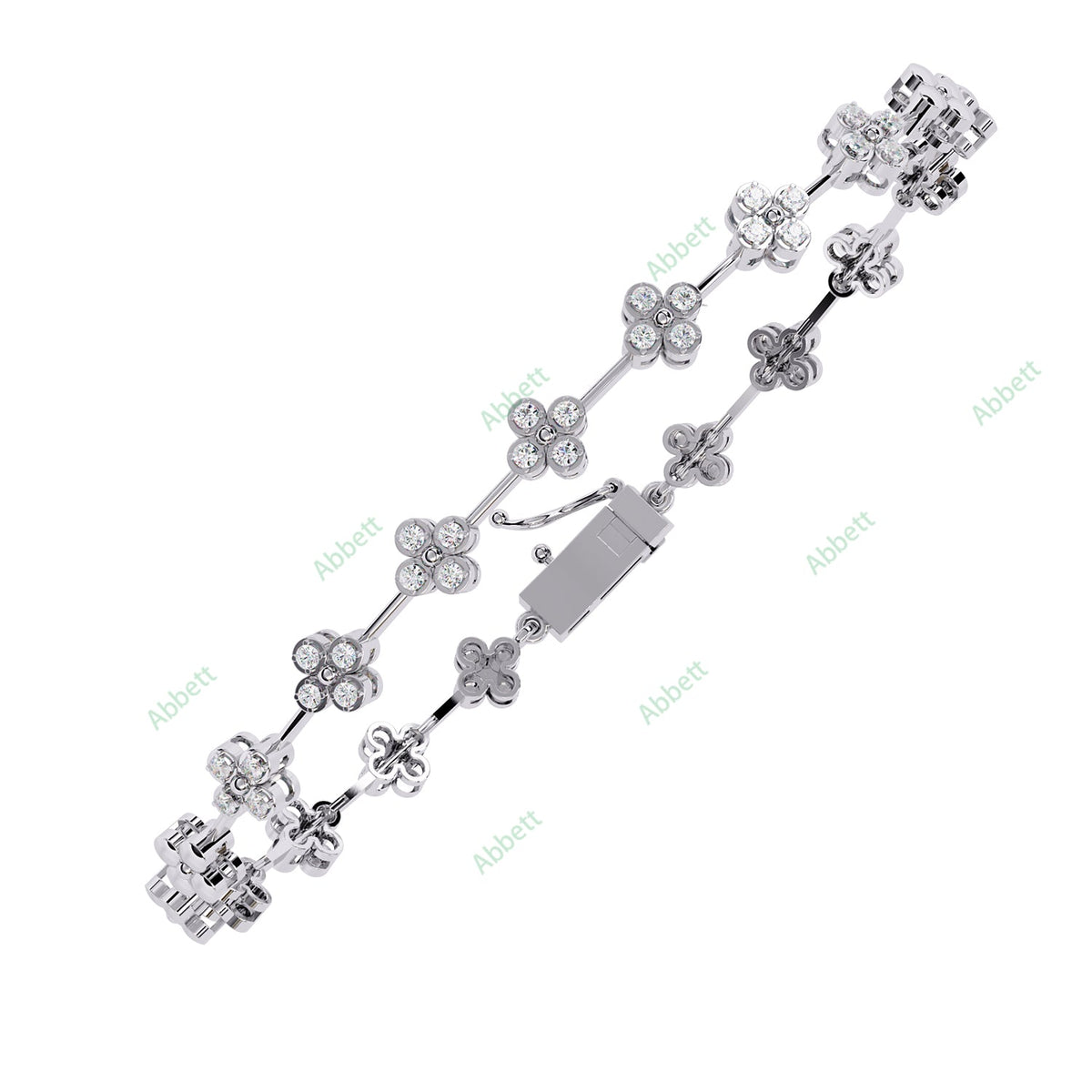 Round Fashion Clover Racelet CLFA1438