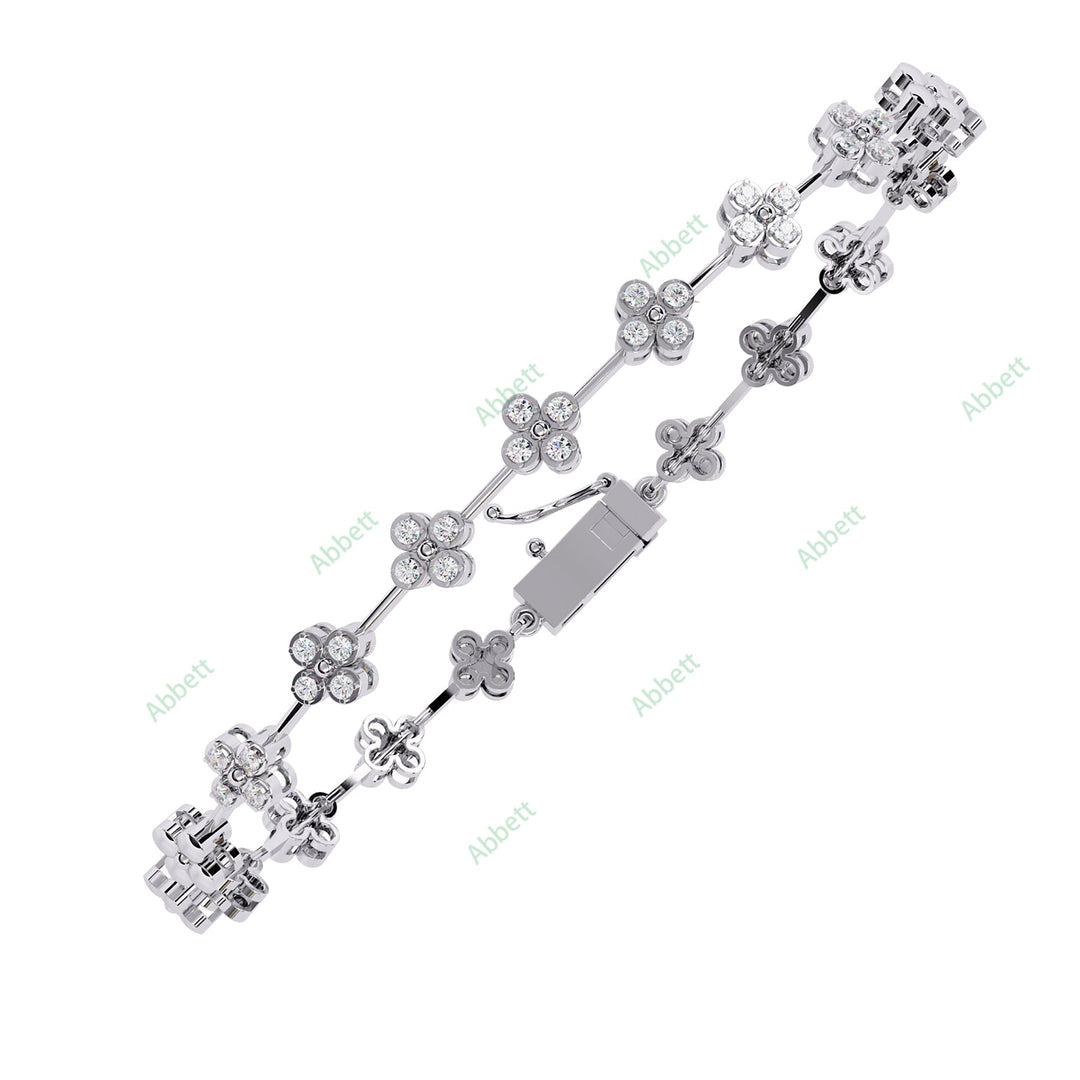 Round Fashion Clover Racelet CLFA1438