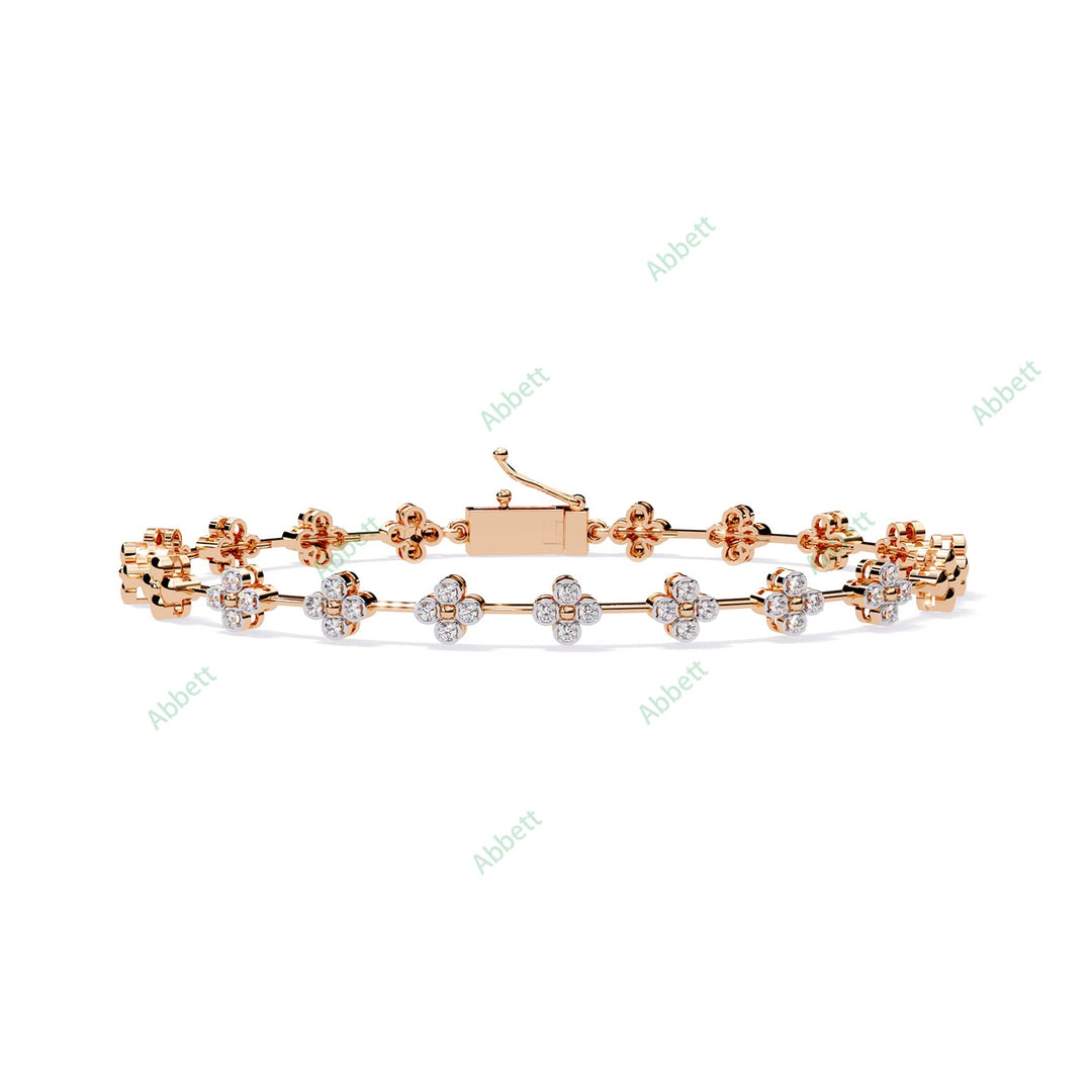 Round Fashion Clover Racelet CLFA1438