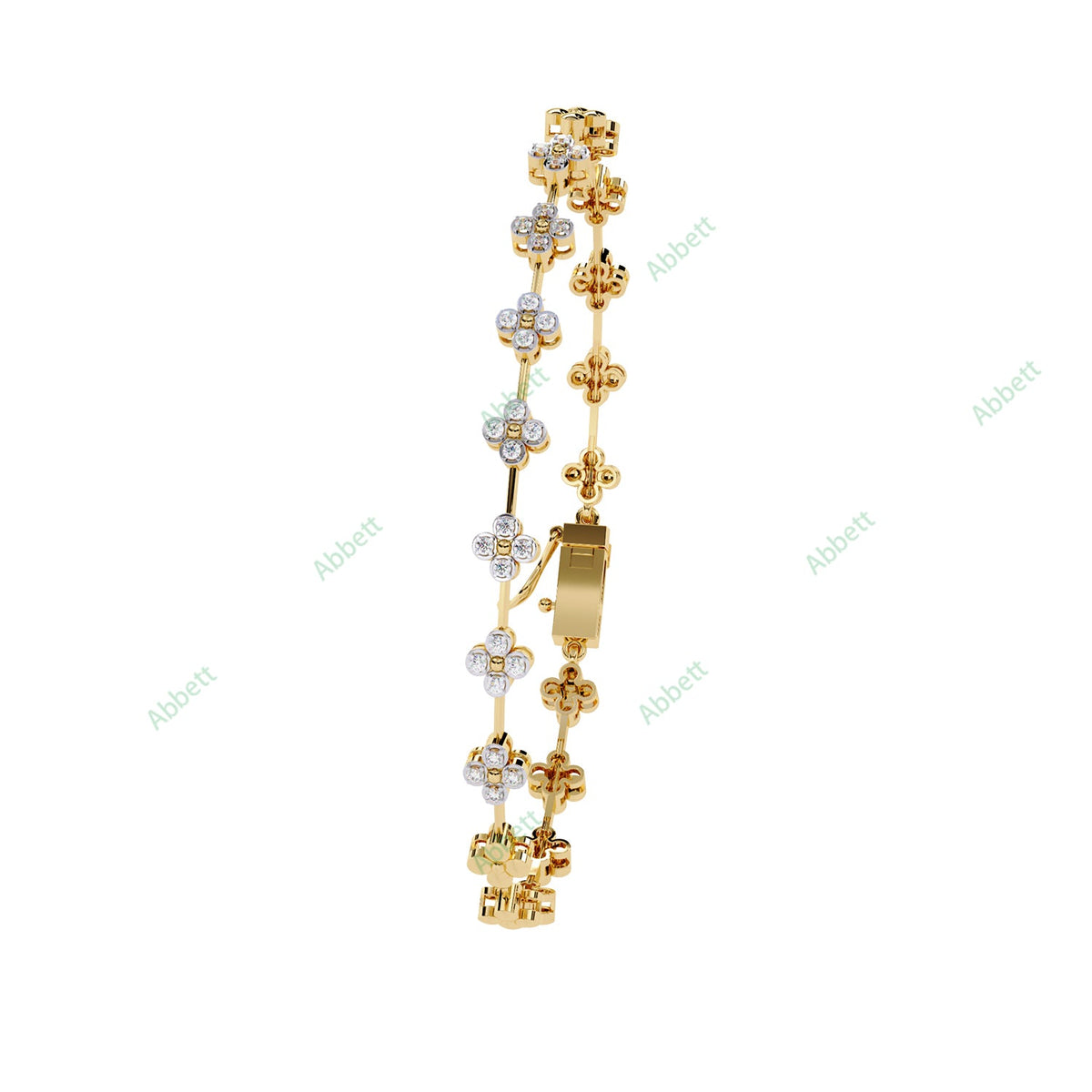 Round Fashion Clover Racelet CLFA1438
