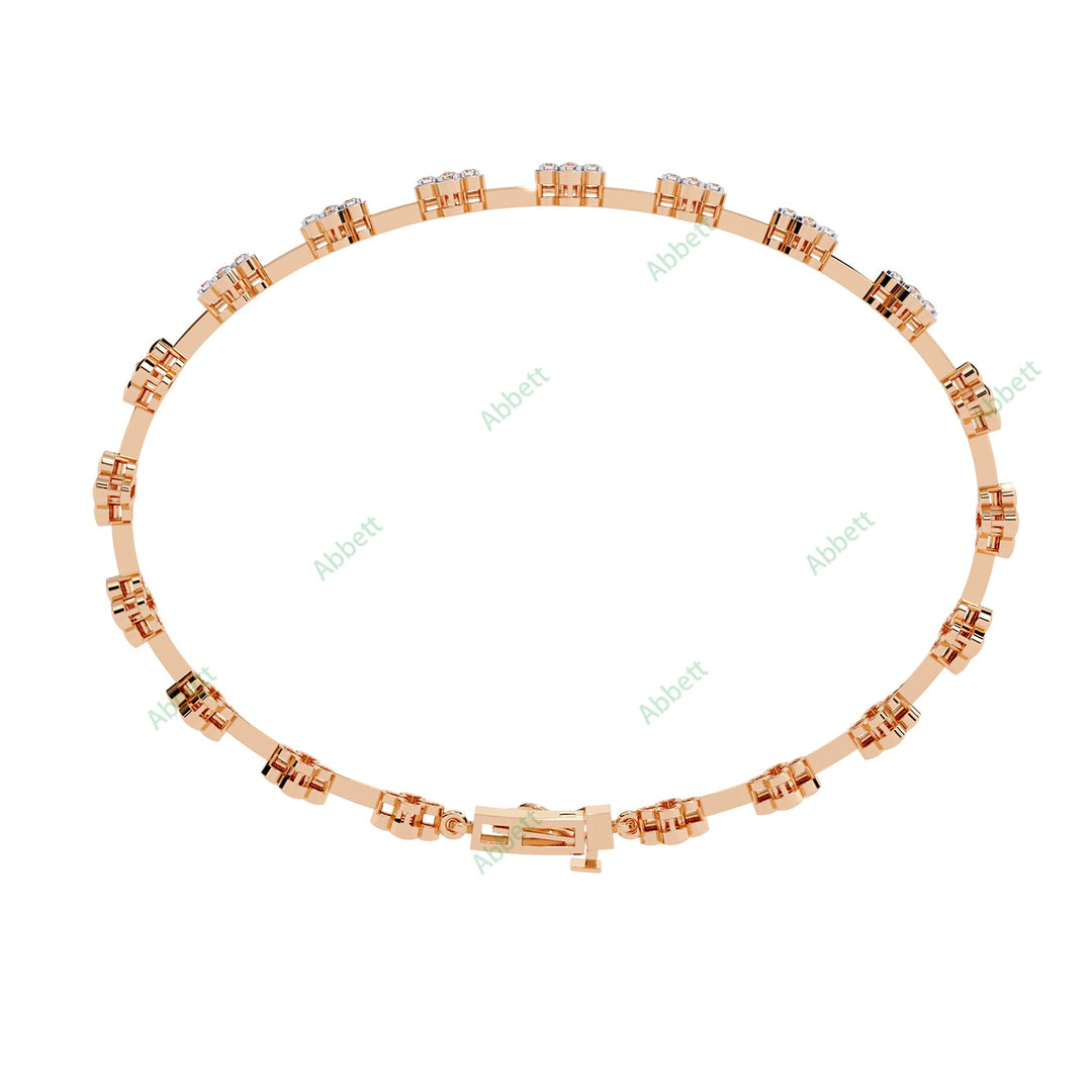 Round Fashion Clover Racelet CLFA1438