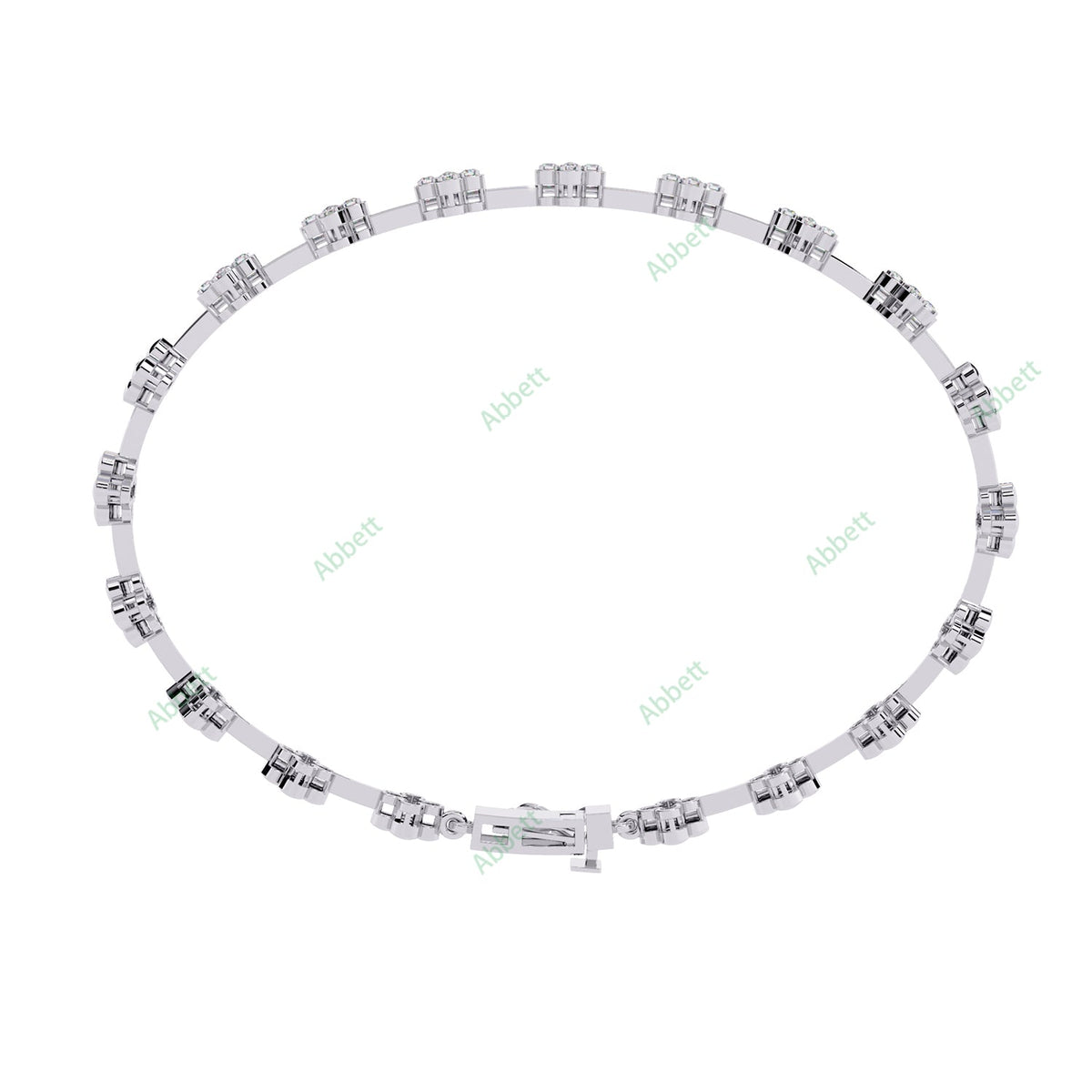 Round Fashion Clover Racelet CLFA1438