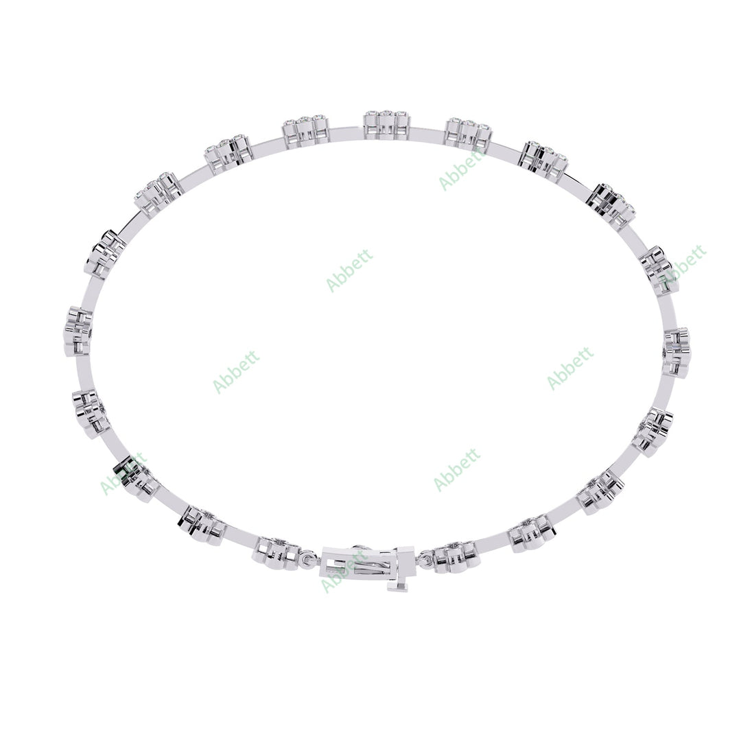 Round Fashion Clover Racelet CLFA1438