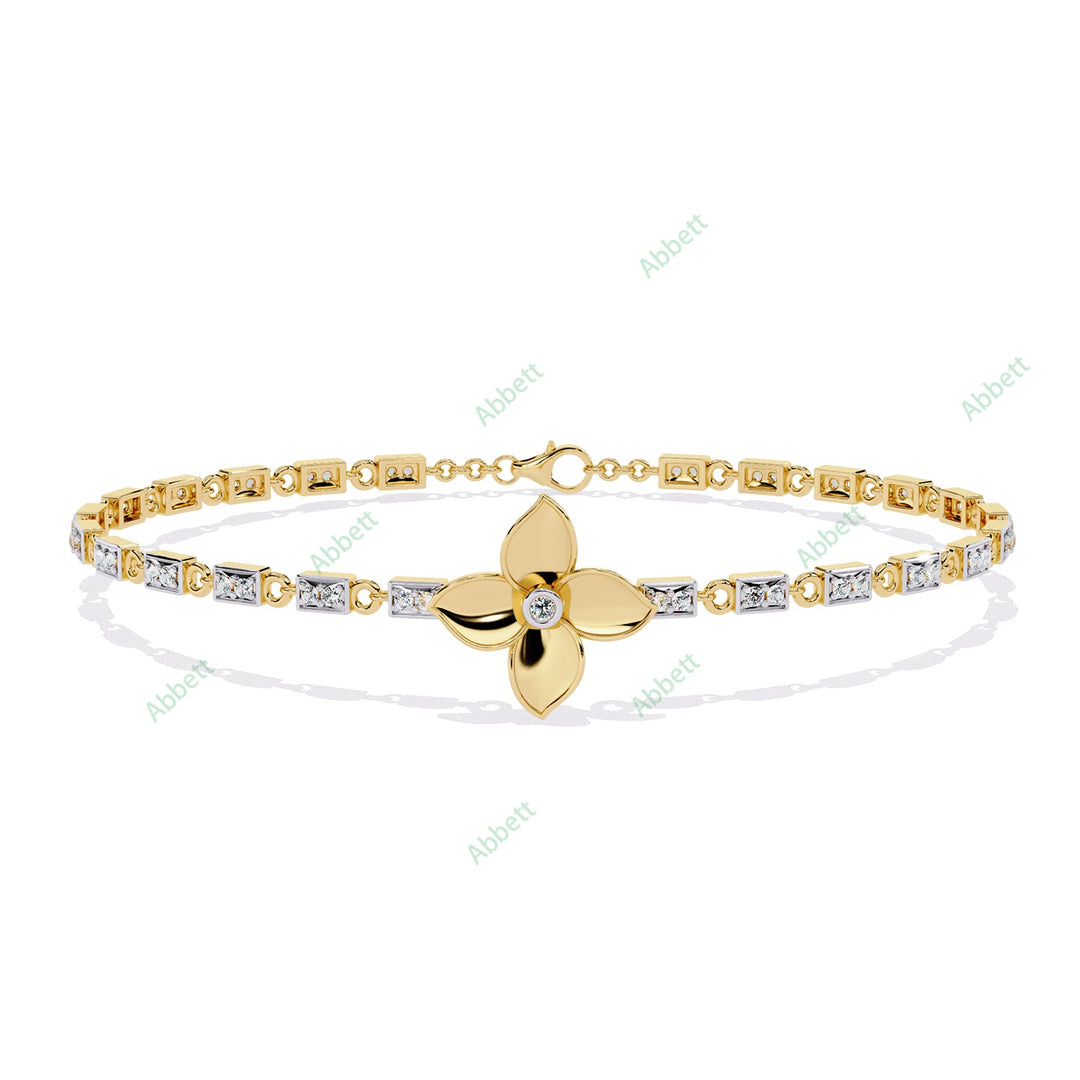 Round Fashion Clover Bracelet CLFA1455