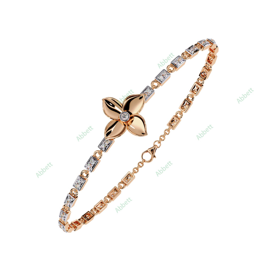 Round Fashion Clover Bracelet CLFA1455