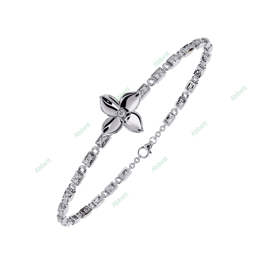 Round Fashion Clover Bracelet CLFA1455