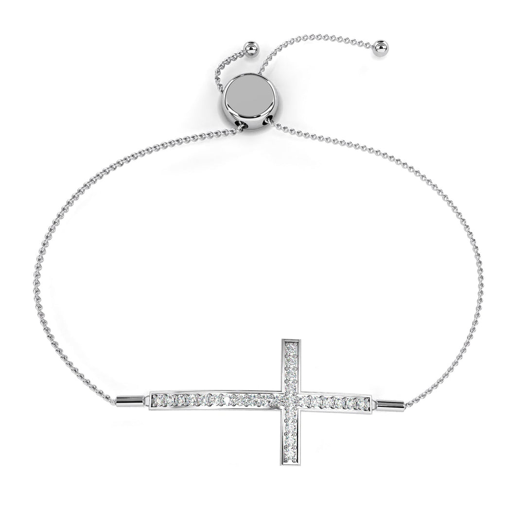 Round Fashion Cross Bracelet CRFA1426