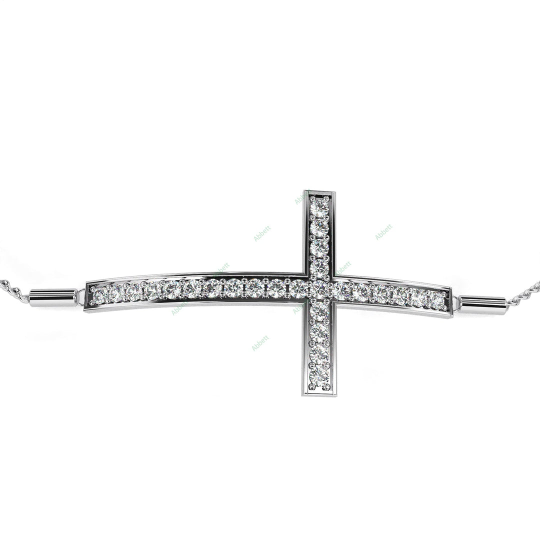 Round Fashion Cross Bracelet CRFA1426