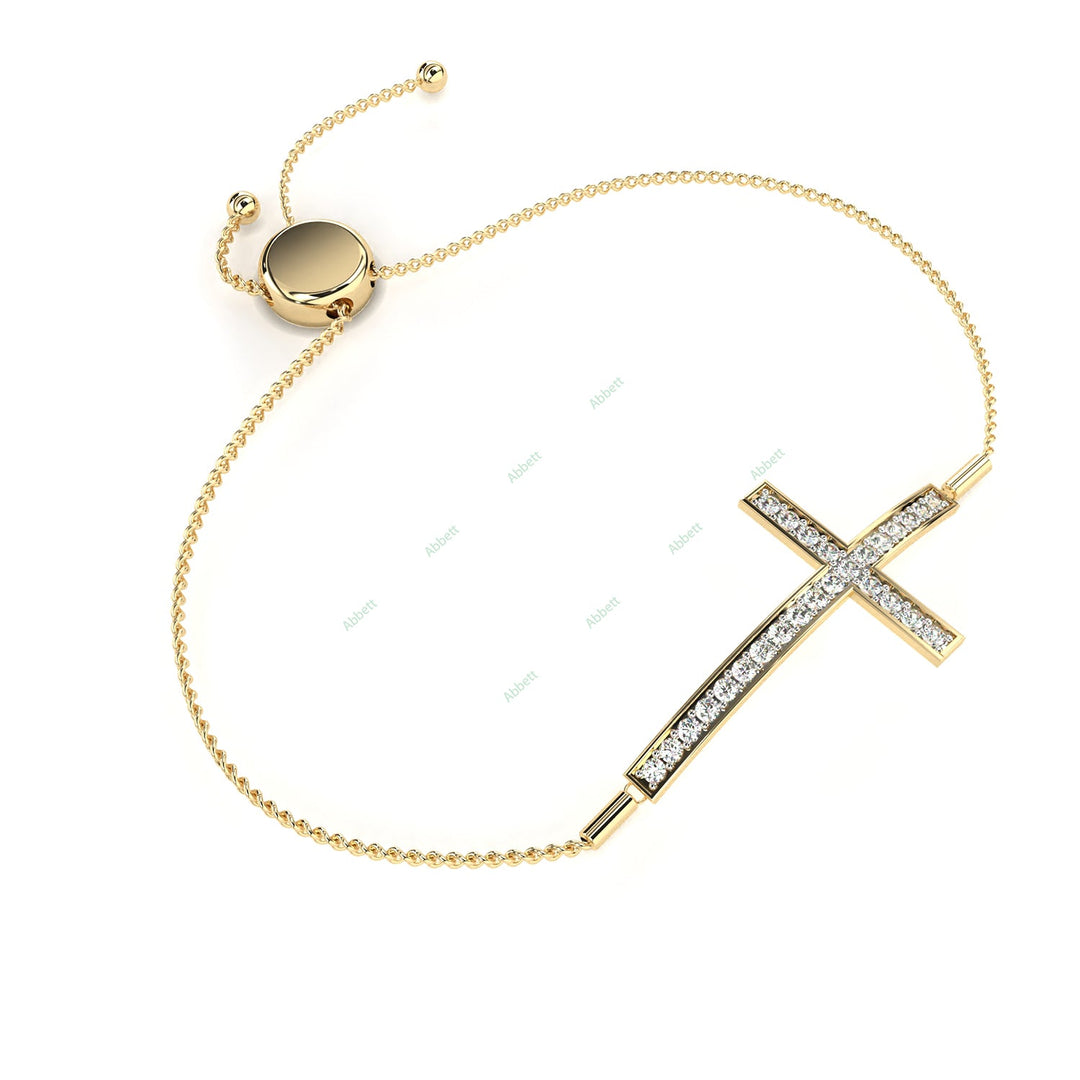 Round Fashion Cross Bracelet CRFA1426