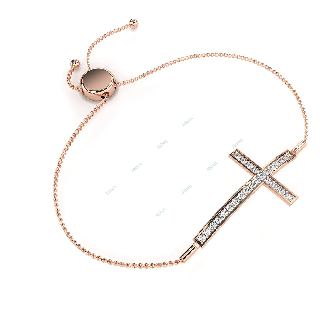 Round Fashion Cross Bracelet CRFA1426