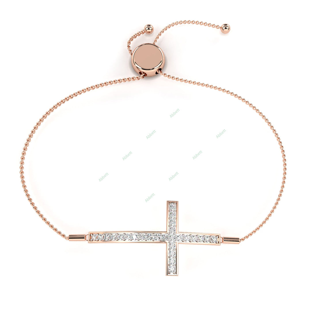 Round Fashion Cross Bracelet CRFA1426