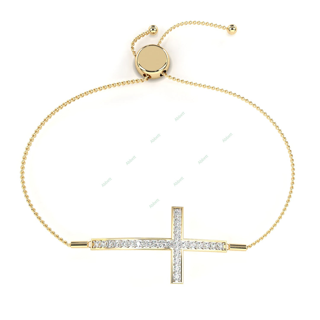 Round Fashion Cross Bracelet CRFA1426