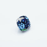 Load image into Gallery viewer, Cushion blue moissanite
