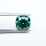 Load image into Gallery viewer, Cushion green moissanite
