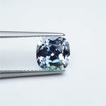 Load image into Gallery viewer, Cushion lab grown aqua spinel
