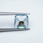 Load image into Gallery viewer, Cushion lab grown blue diamond
