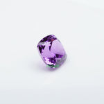 Load image into Gallery viewer, Cushion lab grown purple sapphire
