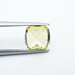 Load image into Gallery viewer, Cushion lab grown yellow sapphire
