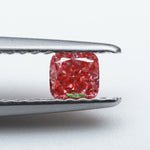 Load image into Gallery viewer, Cushion lab grown pink diamond
