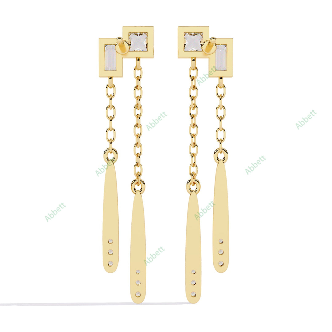 Multi  Designer Dangle Earring DADE1406