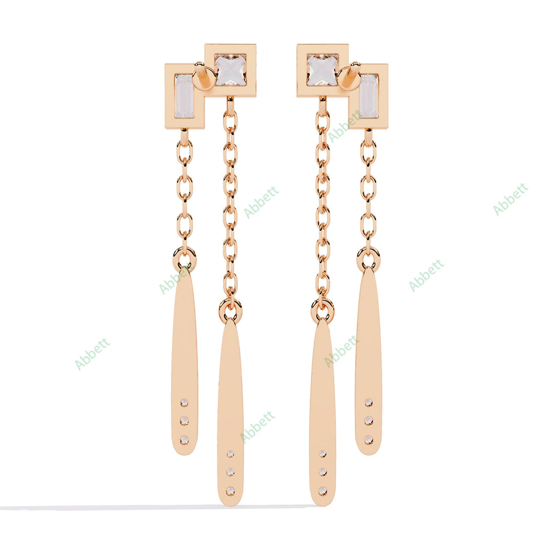 Multi  Designer Dangle Earring DADE1406