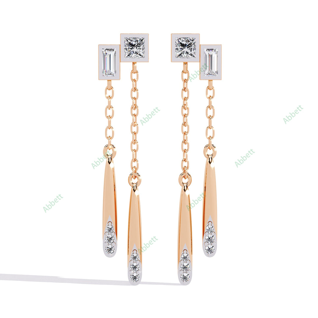 Multi  Designer Dangle Earring DADE1406
