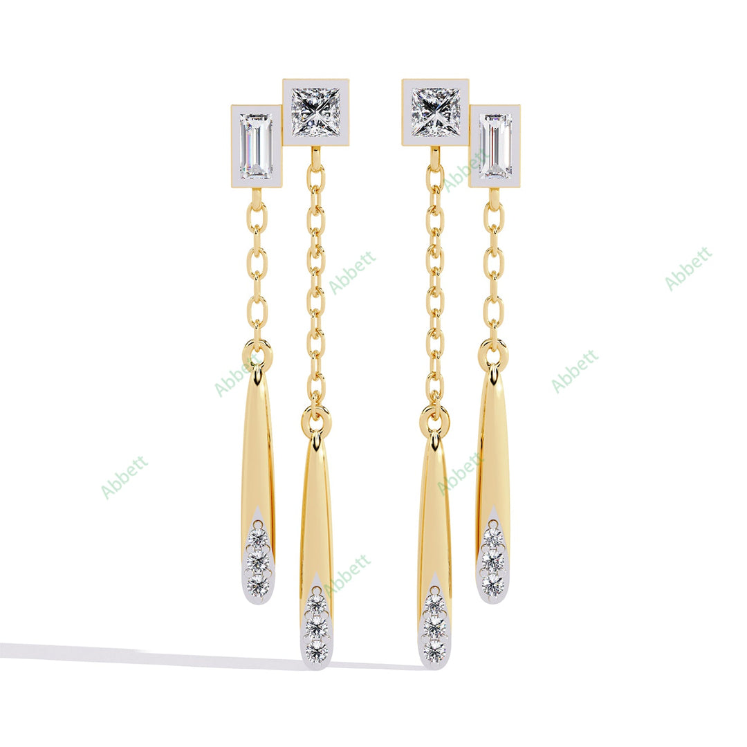 Multi  Designer Dangle Earring DADE1406