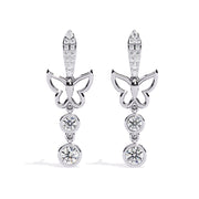 Bezel Dangle Earring DAFA1378