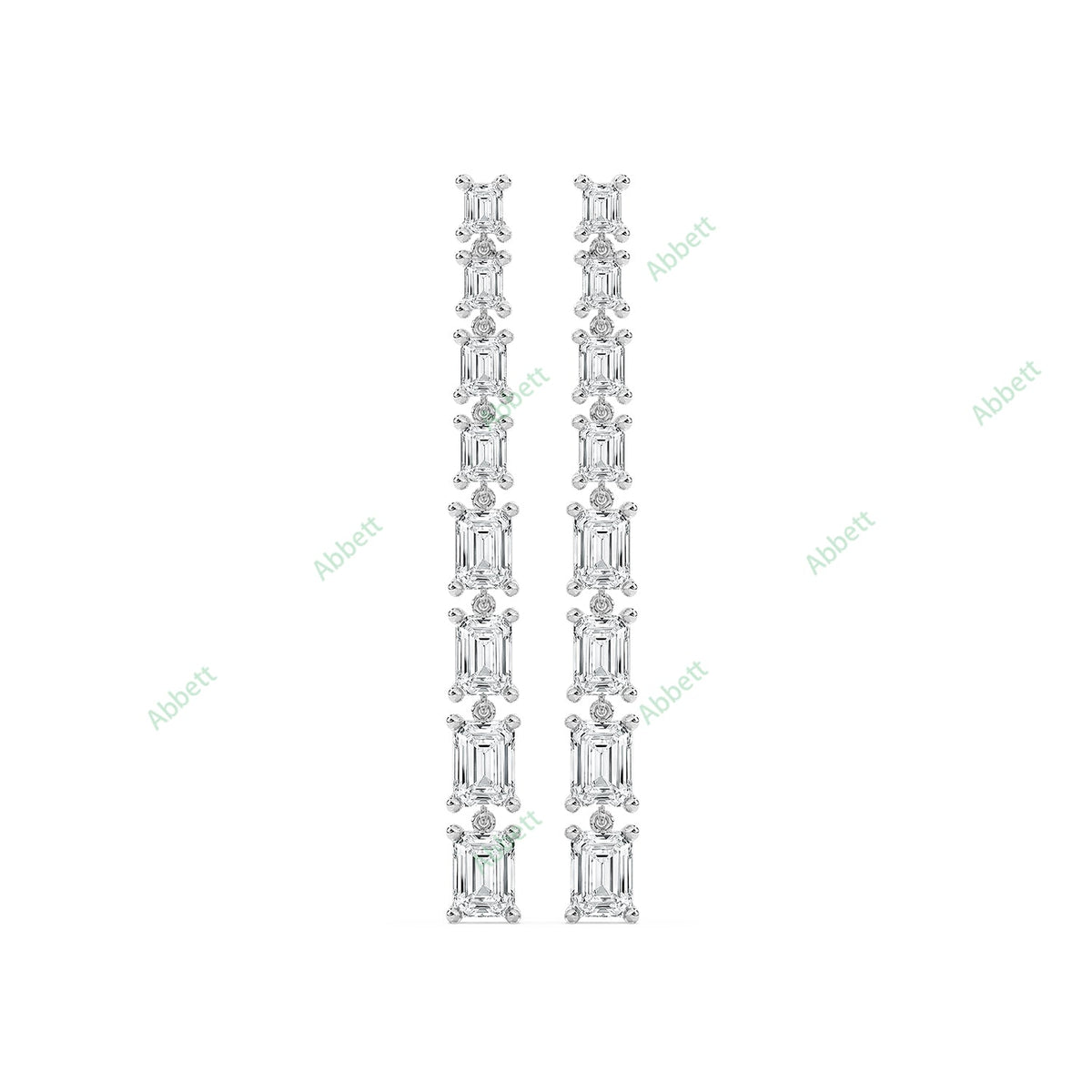 Four Prong Dangle Earring DAFO034