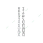 Load image into Gallery viewer, Four Prong Dangle Earring DAFO034