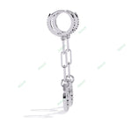 Load image into Gallery viewer, Round Handcuffs Dangle Earring DAHA1369
