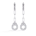 Load image into Gallery viewer, Round Handcuffs Dangle Earring DAHA1369

