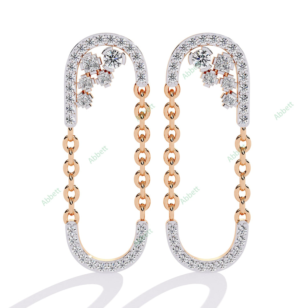 Round Loop Dangle Earring DALO1381