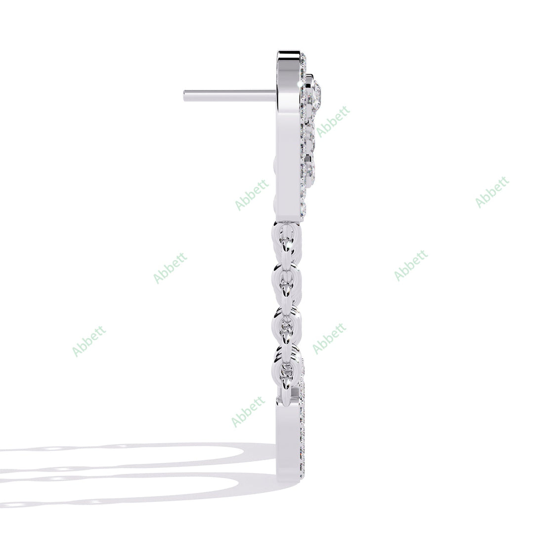 Round Loop Dangle Earring DALO1381