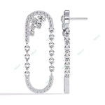 Load image into Gallery viewer, Round Loop Dangle Earring DALO1381
