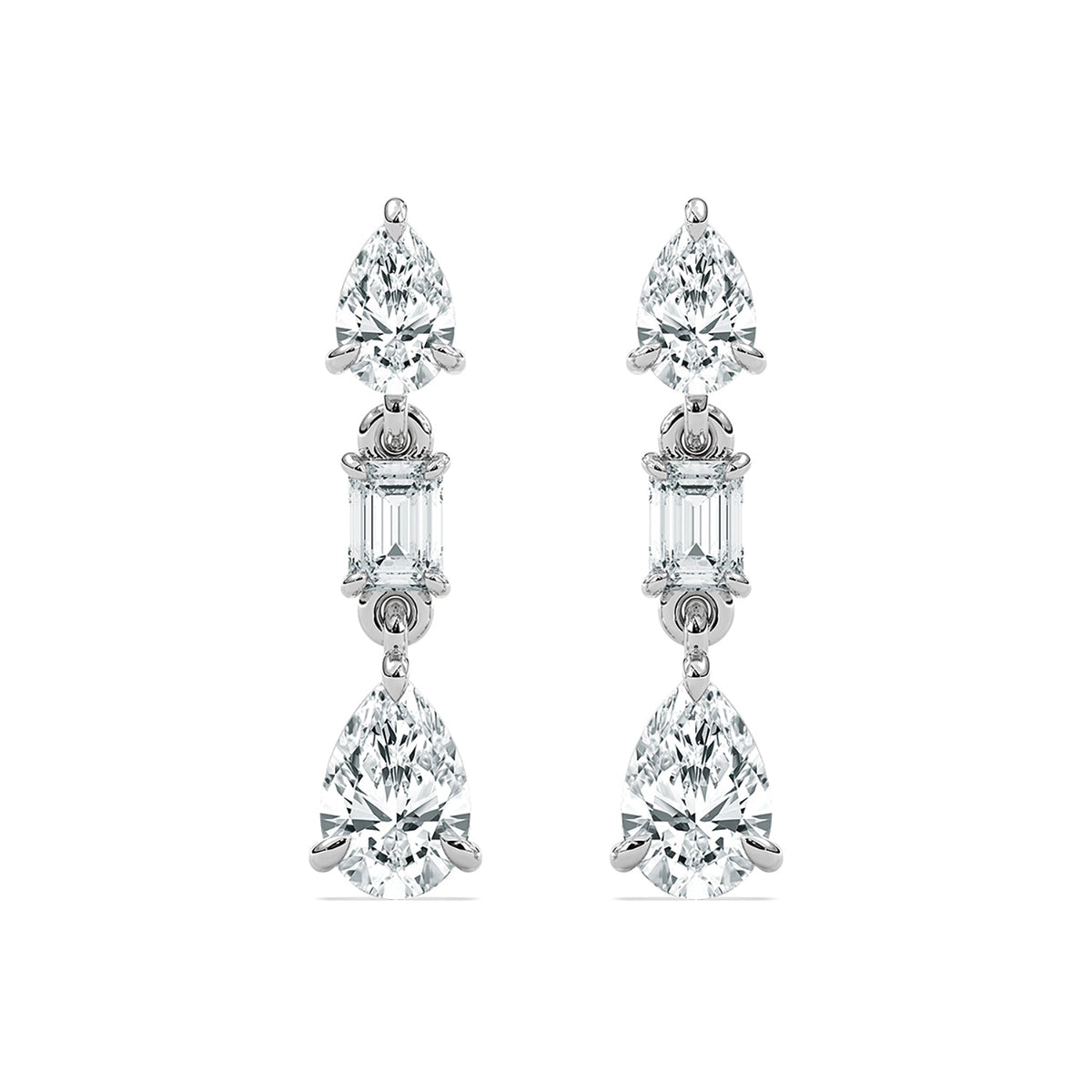 Three Prong Dangle Earring DATH032