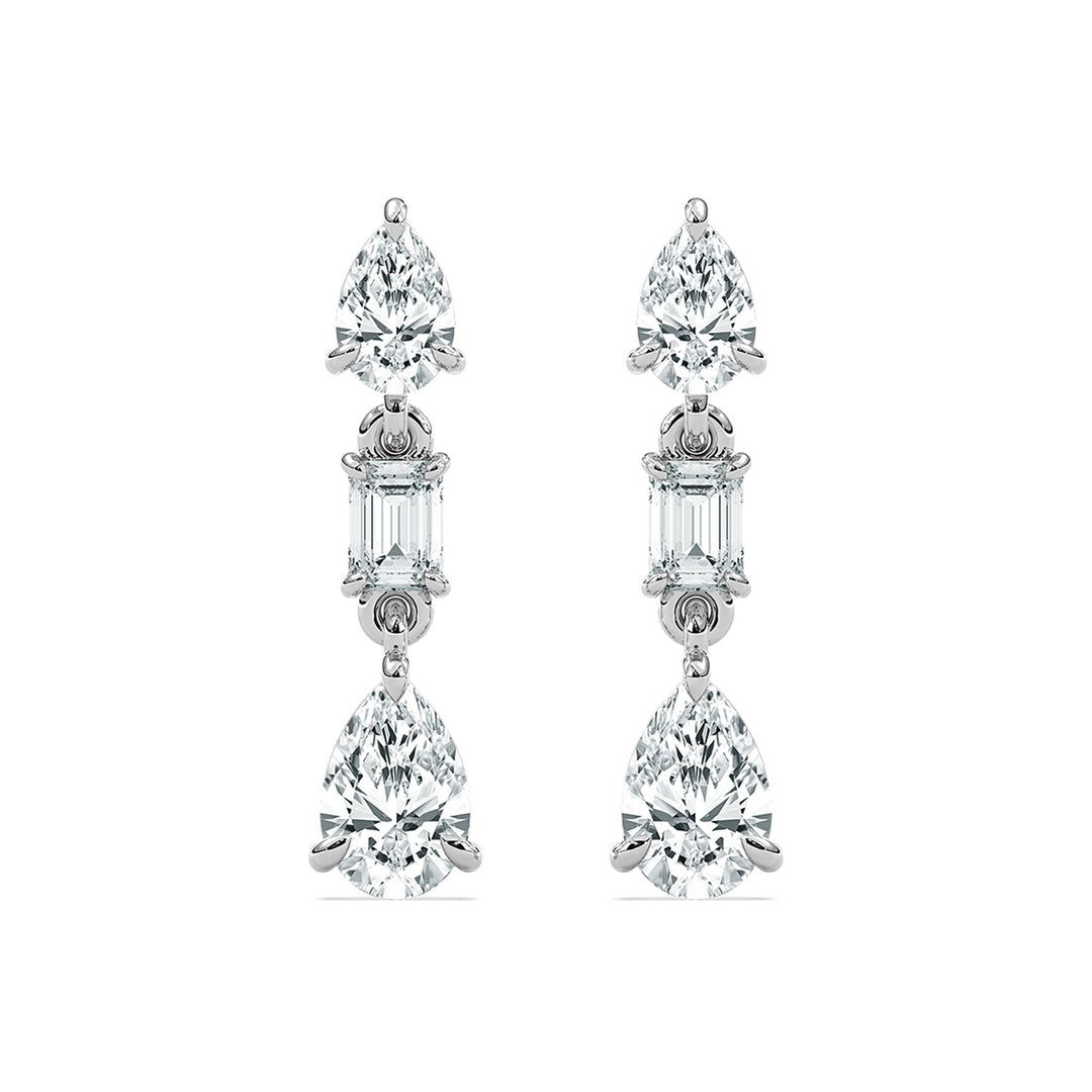 Three Prong Dangle & Drop Earring DATH032