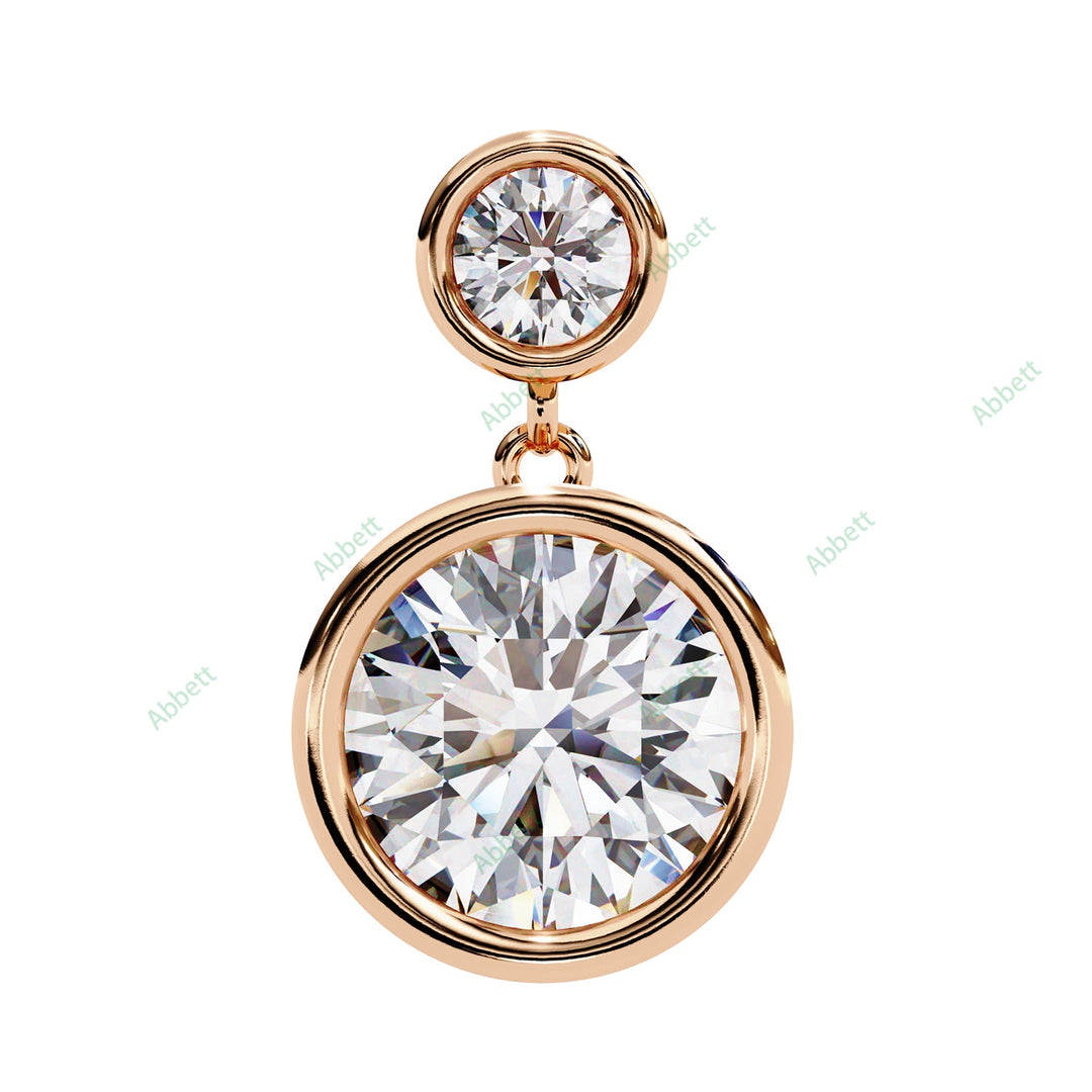 Round Classic Drop Earring DRCL1361