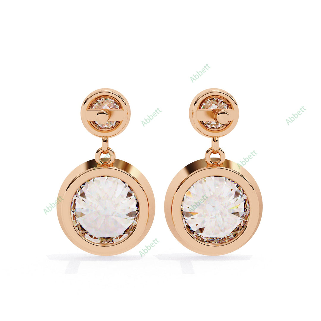 Round Classic Drop Earring DRCL1361