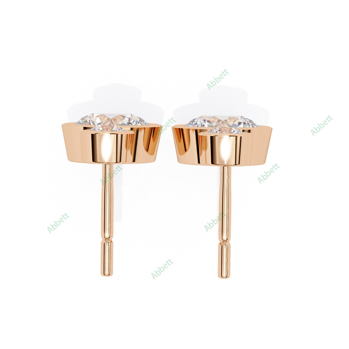 Bezel Drop Earring DRCL1361
