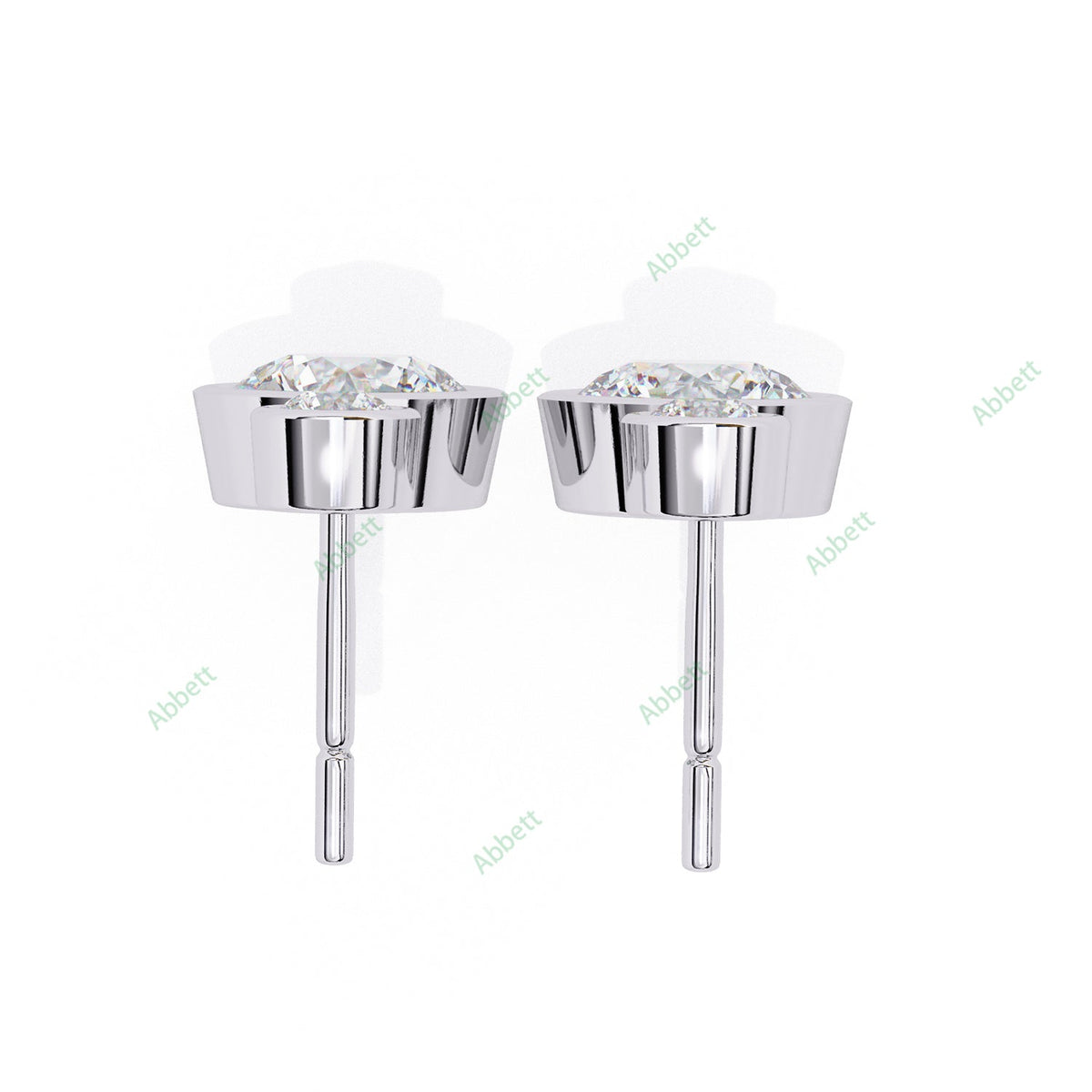 Bezel Drop Earring DRCL1361