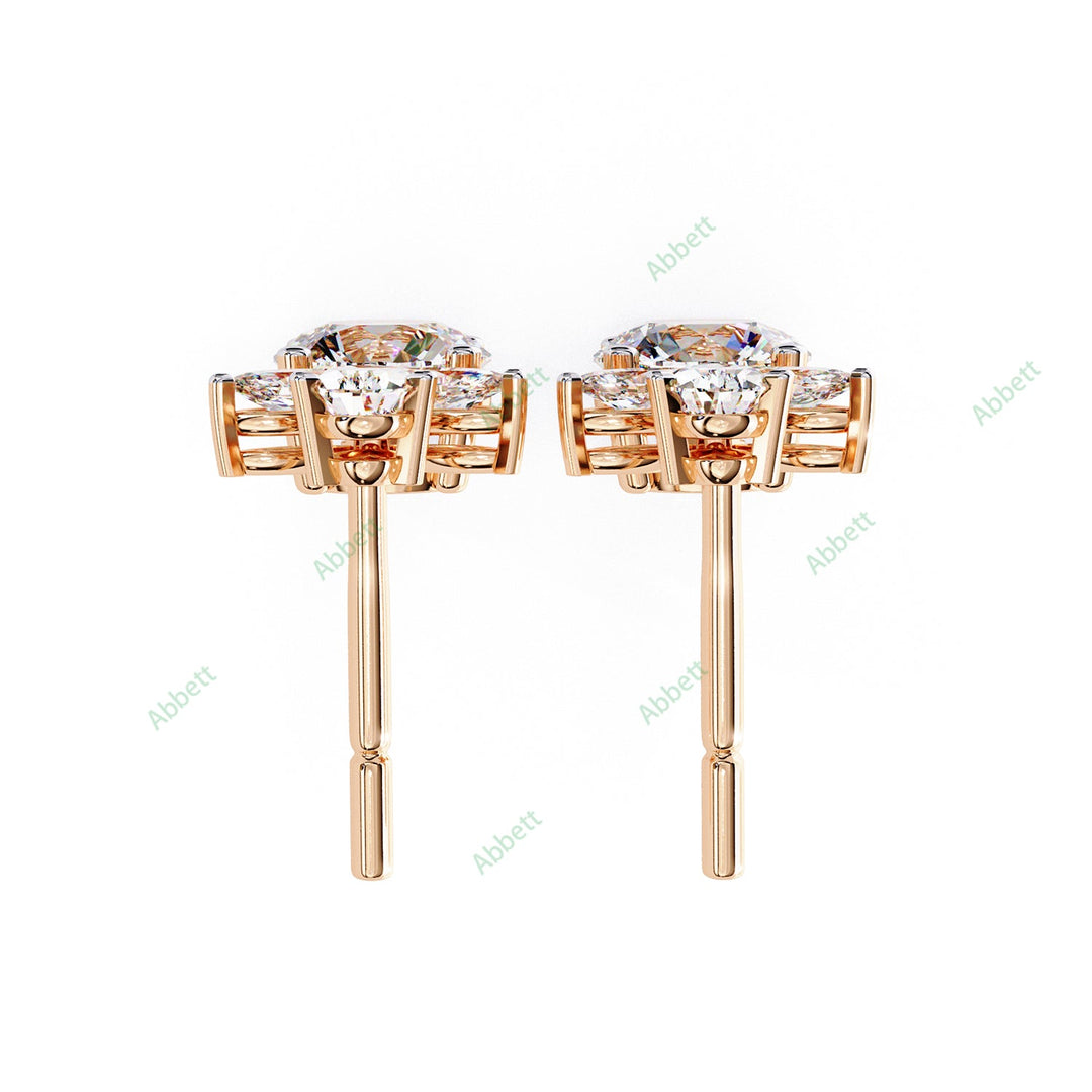 Round Fashion Drop Earring DRFA1352