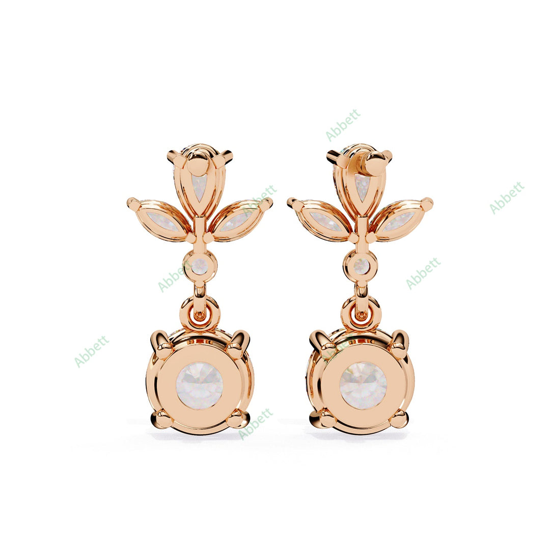 Round Fashion Drop Earring DRFA1352