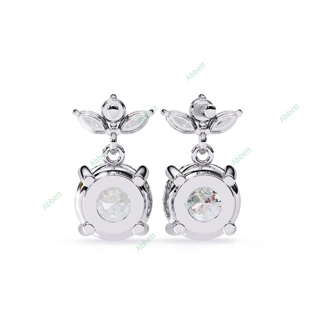 Round Fashion Drop Earring DRFA1353